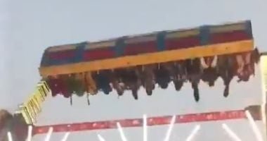 مصرع شخص وإصابة 9 آخرين فى انهيار أرجوحة بمعرض شمالى الهند.. فيديو