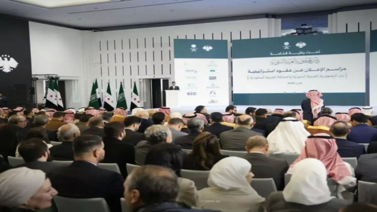 عاجل: الفالح يوقع صفقات تاريخية مع سوريا بمليارات الدولارات - "أكبر مشروع مياه في العالم" والبنية الرقمية العملاقة!