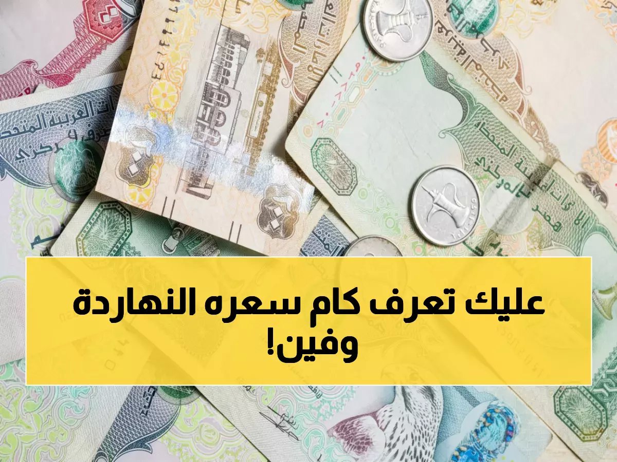  الدرهم الإماراتي يصل 13.01 جنيه... البنك الأغلى والأرخص في مصر اليوم!
