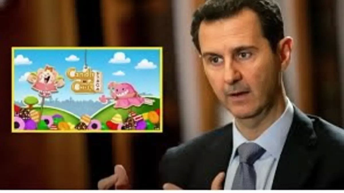 صادم: بينما سوريا تحترق.. الأسد مدمن على "كاندي كراش" لساعات يومياً - السر وراء سقوط النظام!