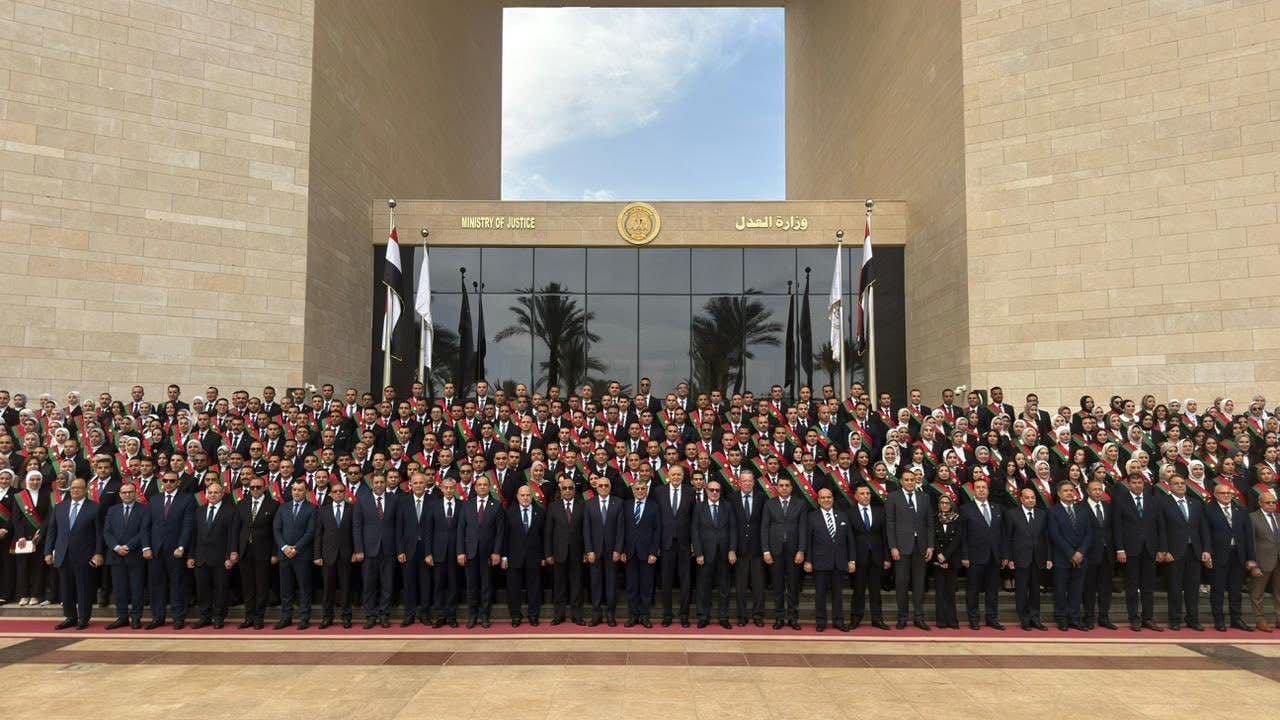 أداء اليمين القانونية لمعاوني النيابة الإدارية الجدد بوزارة العدل (8)