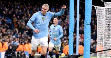 ملوك الهاتريك فى تاريخ الدورى الإنجليزى.. هل يكسر هالاند رقم أجويرو؟