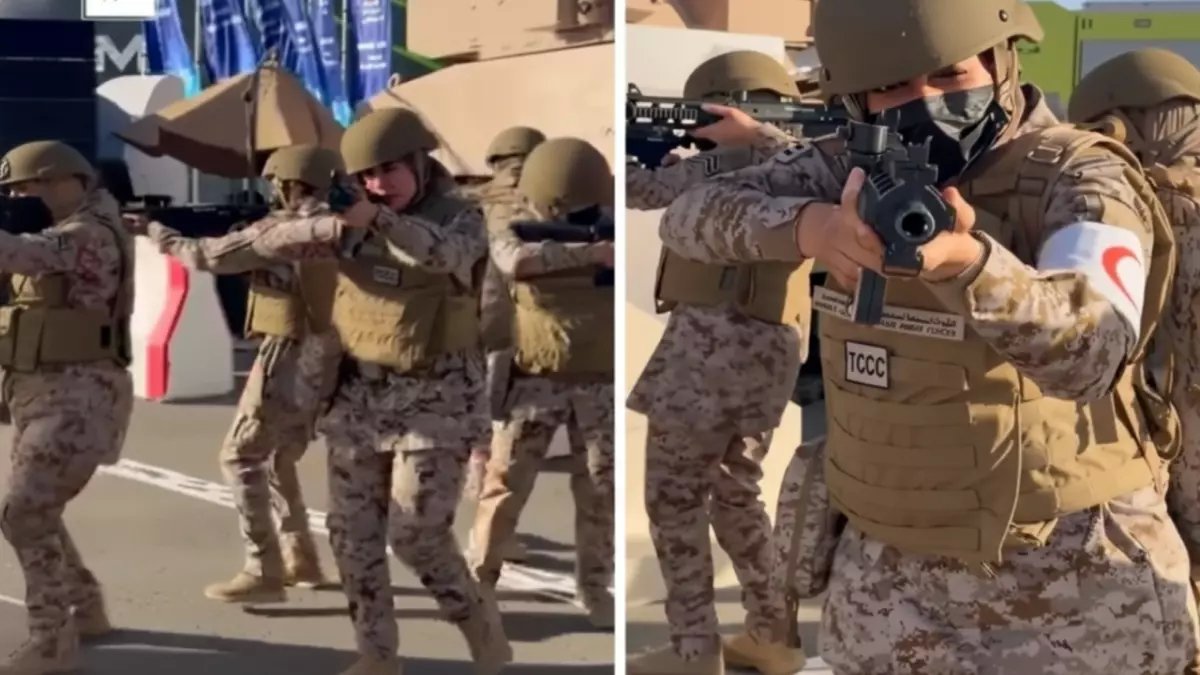 شاهد: مجندات سعوديات ينجزن مهمة عسكرية صعبة بطريقة مذهلة - الزوار في حالة إعجاب شديد!