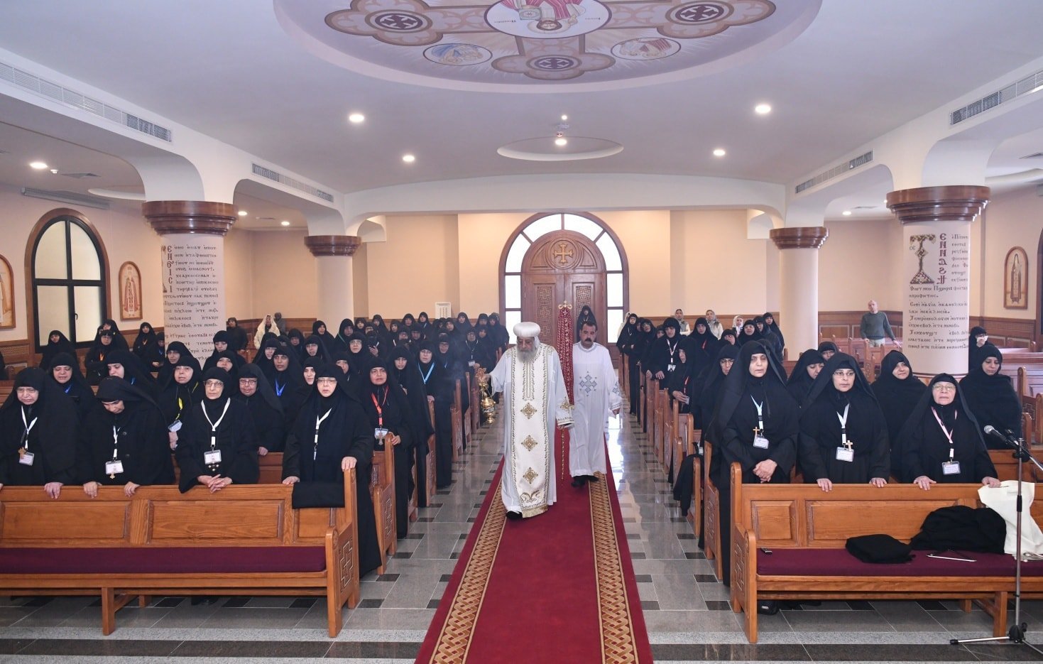 وصول قداسة البابا