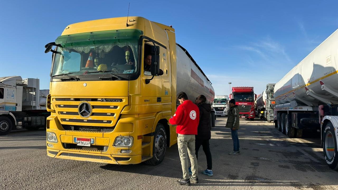 إطلاق قوافل زاد العزة الى غزة