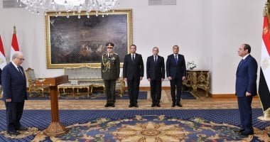 الرئيس السيسى يشهد أداء التشكيل الحكومى الجديد اليمين الدستورية.. فيديو