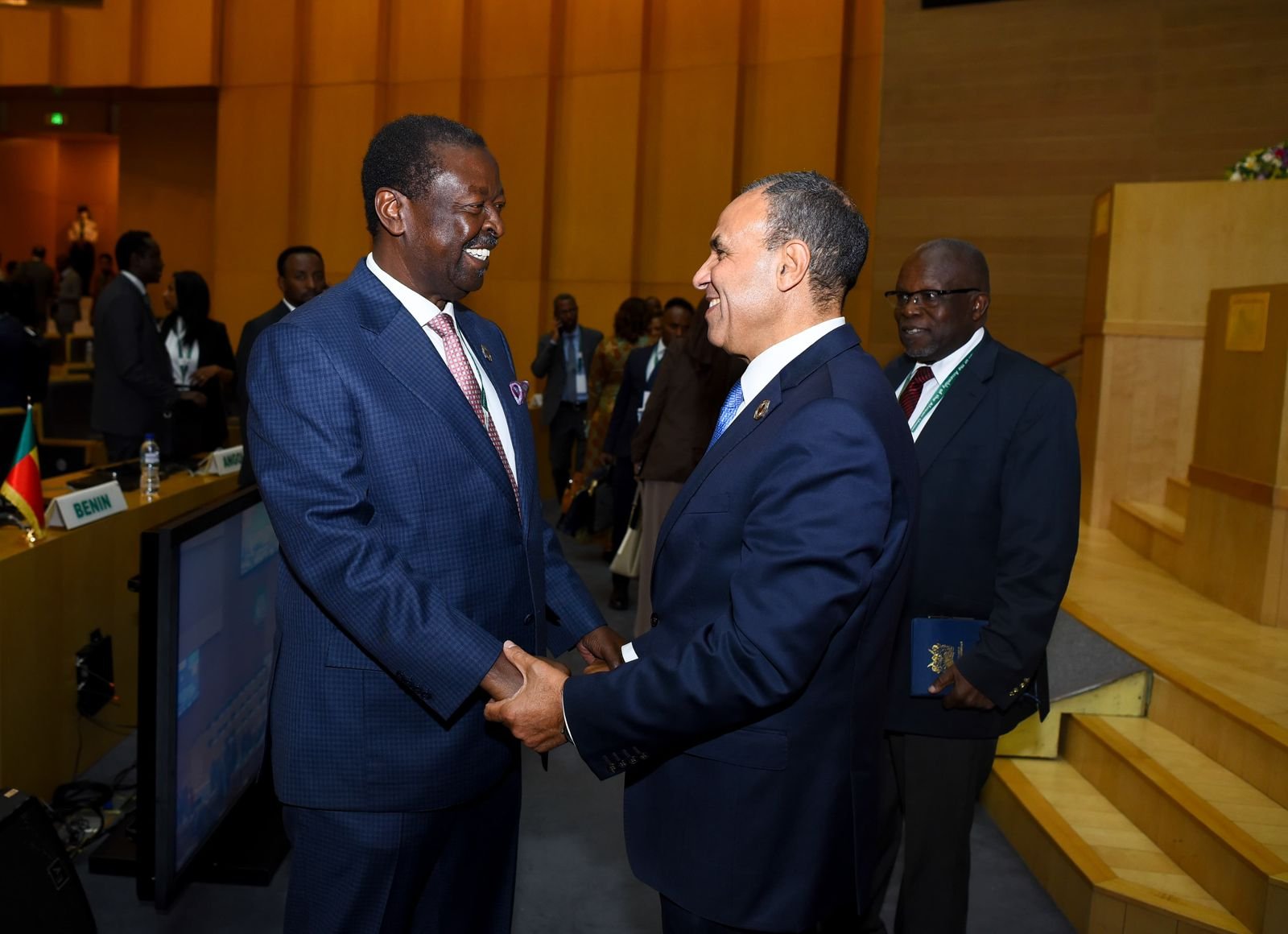 وزير الخارجية مع نظرائه الأفارقة 4