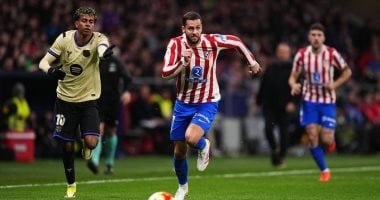 أتلتيكو ضد برشلونة.. الروخي بلانكوس يصعق البارسا بثنائية خلال 14 دقيقة