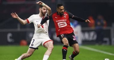 رين ضد بي اس جي.. التعمري يهز شباك الفريق الباريسي بالشوط الأول.. فيديو