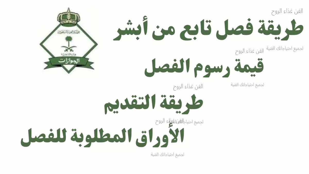 منصة أبشر تطلق خدمتين جديدتين لفصل وإلغاء سجل التابع للمقيمين - خطوات سهلة عبر الإنترنت توفر الوقت والجهد