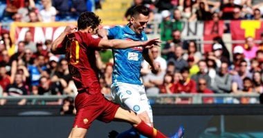 نابولي يتحدى روما فى مواجهة نارية بالدوري الإيطالي