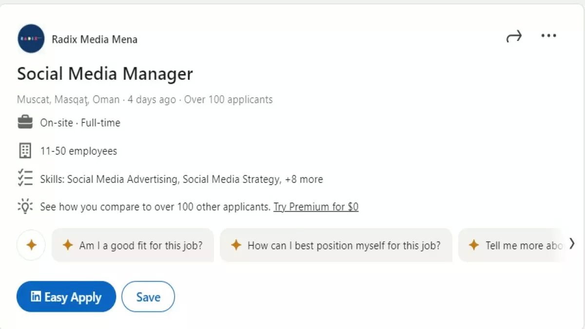 عاجل: راديكس ميديا مينا تفتح باب التوظيف لمدير السوشيال ميديا - راتب مغري وفرصة ذهبية!