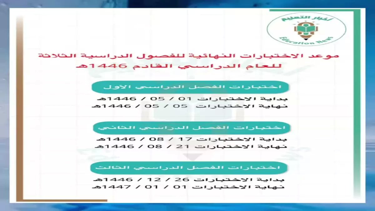 جدة تعلن: اختبارات مركزية صارمة لـ 3 مراحل دراسية والاستثناءات محدودة… شاهد التفاصيل!