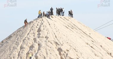 وكالة واس: جبل الملح ببورسعيد معلم سياحى فريد ووجهة جاذبة للسائحين