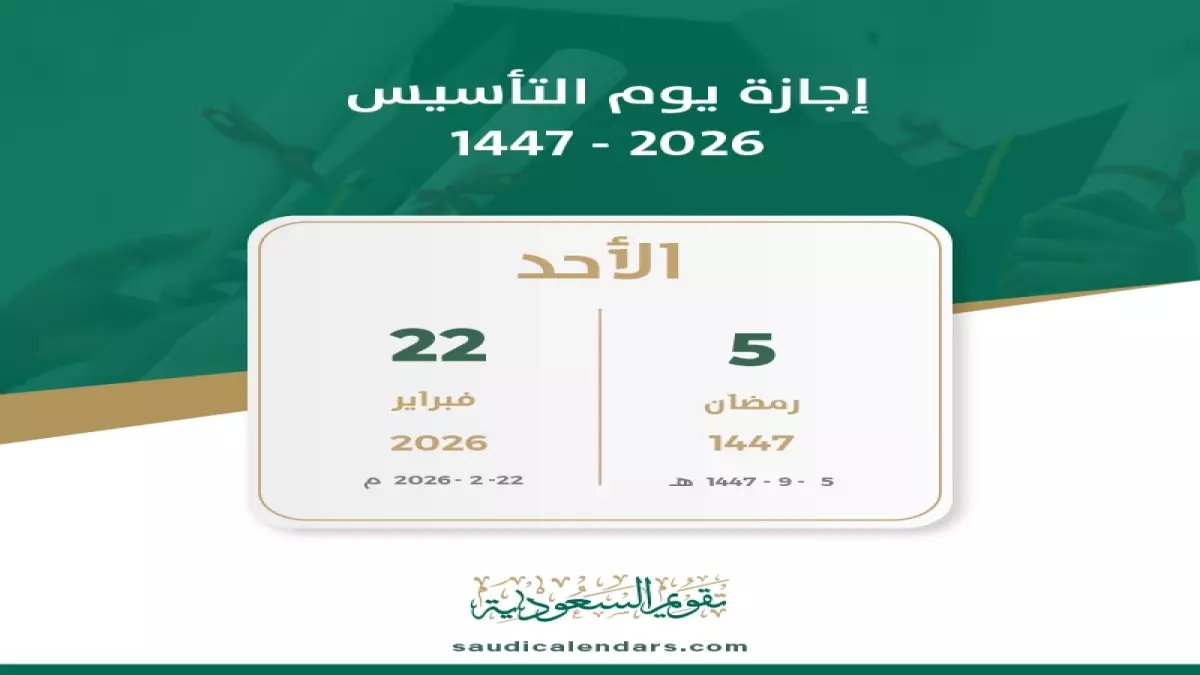 حصراً: وزير الموارد البشرية يُعلن عن 12 حدثاً جديداً في يوم التأسيس 2026… هذا المعلومة الخطيرة ستغير طريقة احتفالك تماماً!