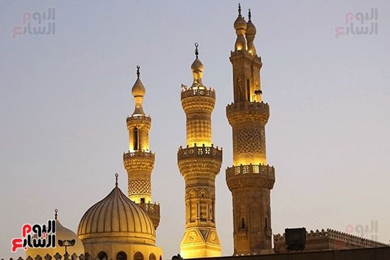 جانب من المأذن جانب من المأذن