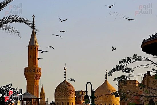 مأذن مسجد الحسين مأذن مسجد الحسين
