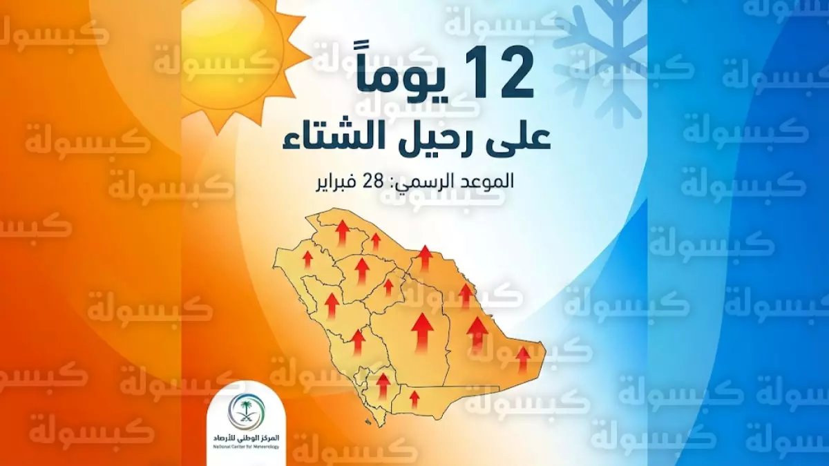 رسمي: نهاية الشتاء في السعودية خلال 12 يوماً فقط... هل نحن على أعتاب أجواء ربيعية دافئة؟