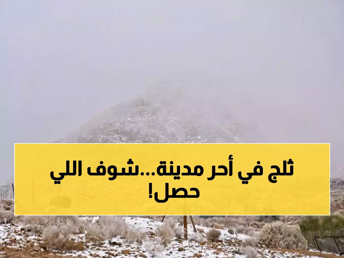 عاصمة الحرارة تكسر نمطاً عمره عقود.. 'المركز الوطني للأرصاد' يسجل حدثاً مناخياً تاريخياً عند 'صفر درجة'