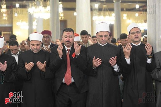 صلاة التراويح فى مسجد الحسين