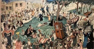 جهاز العروسة.. حكاية لوحة بمتحف الفنون الجميلة بالإسكندرية تجسد عادات الريف