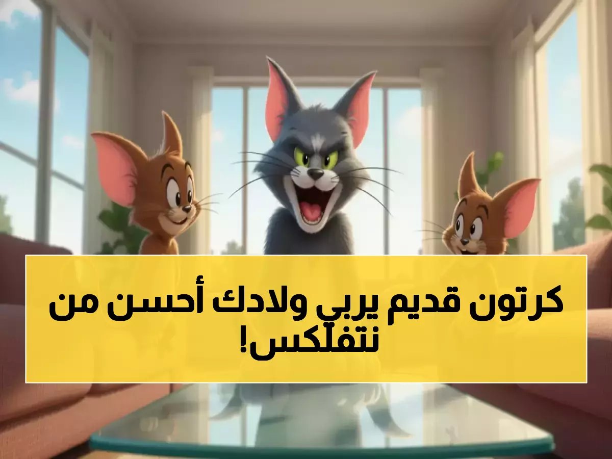  توم وجيري يصبح السلاح السري لحماية أطفالك من الإنترنت - 8,760 ساعة ترفيه آمن مجاناً!