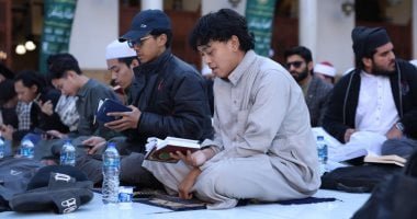 إفطار جماعي بالأزهر.. أبناء قارات العالم على مائدة واحدة بقلعة العلم والوسطية