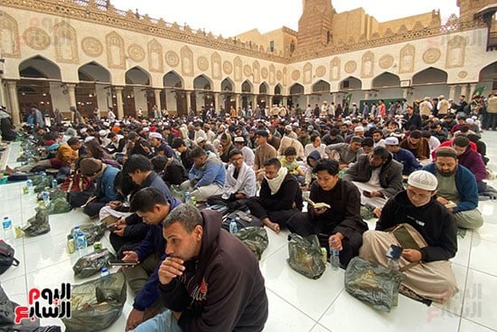 الأفطار الجماعي بالأزهر