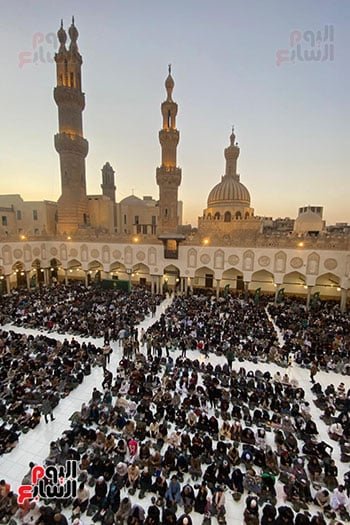 رواد مسجد الجامع الأزهر