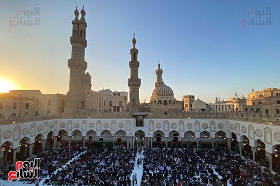 حفل الإفطار فى الجامع الأزهر