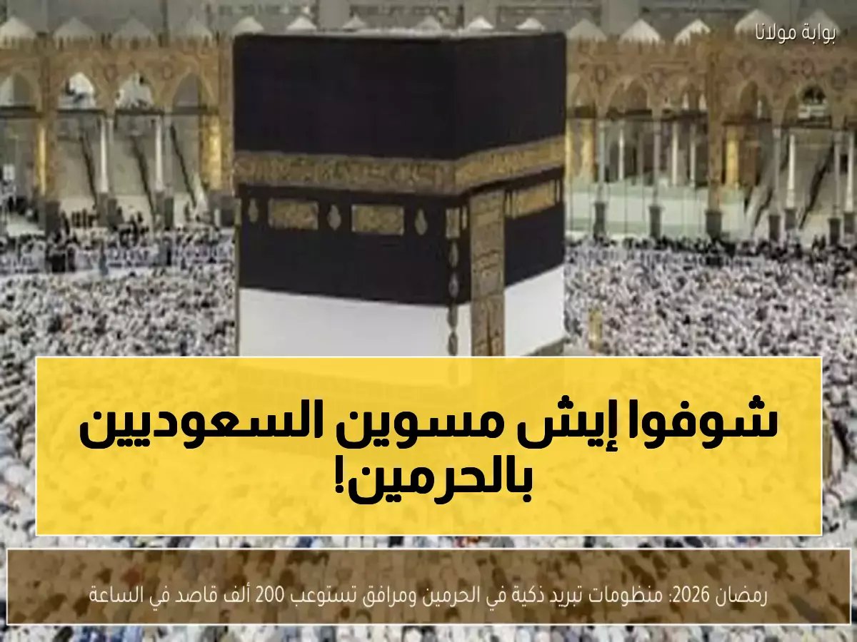  السعودية تدهش العالم بأكبر منظومة تبريد ذكية في التاريخ - تخدم مئات الآلاف في الحرمين الشريفين!