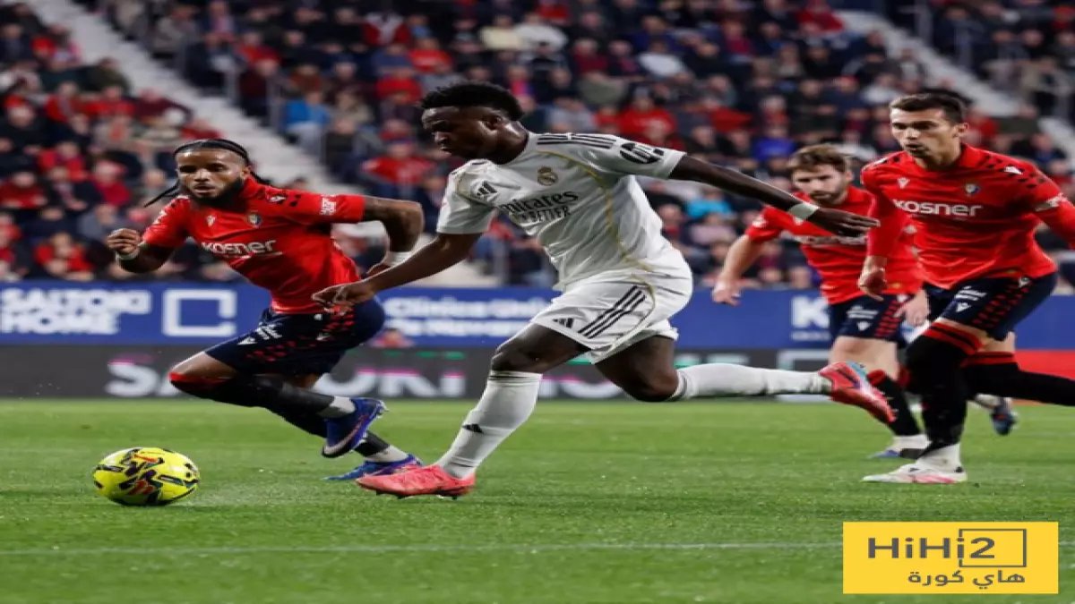 حصري: فينيسيوس يخوض معركة وحيداً ضد اوساسونا.. شاهد كيف كاد ينقذ ريال مدريد رغم الهزيمة!
