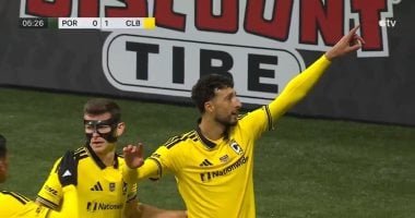 وسام أبو علي يسجل أول أهدافه في الدوري الأمريكي مع كولومبوس كرو.. فيديو