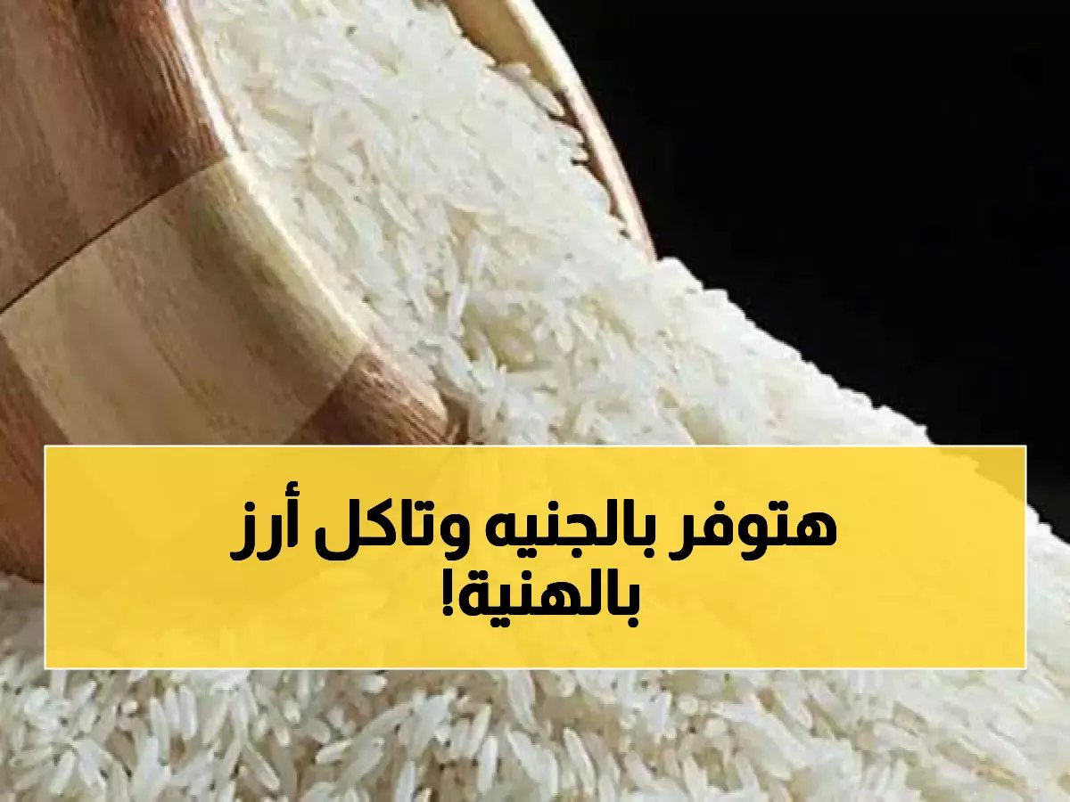  أسعار الأرز تنخفض إلى 14.5 ألف جنيه للطن... هل ستصل للمواطن بـ 20 جنيه؟