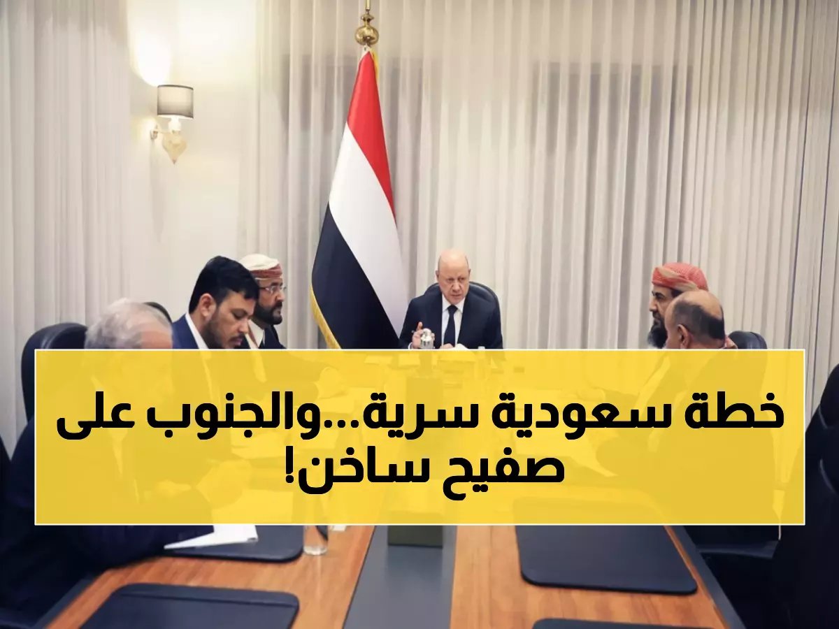  مجلس القيادة يتوعد بالرد الحازم على فوضى عدن ويكشف خطة سعودية تاريخية لحل الأزمة الجنوبية!