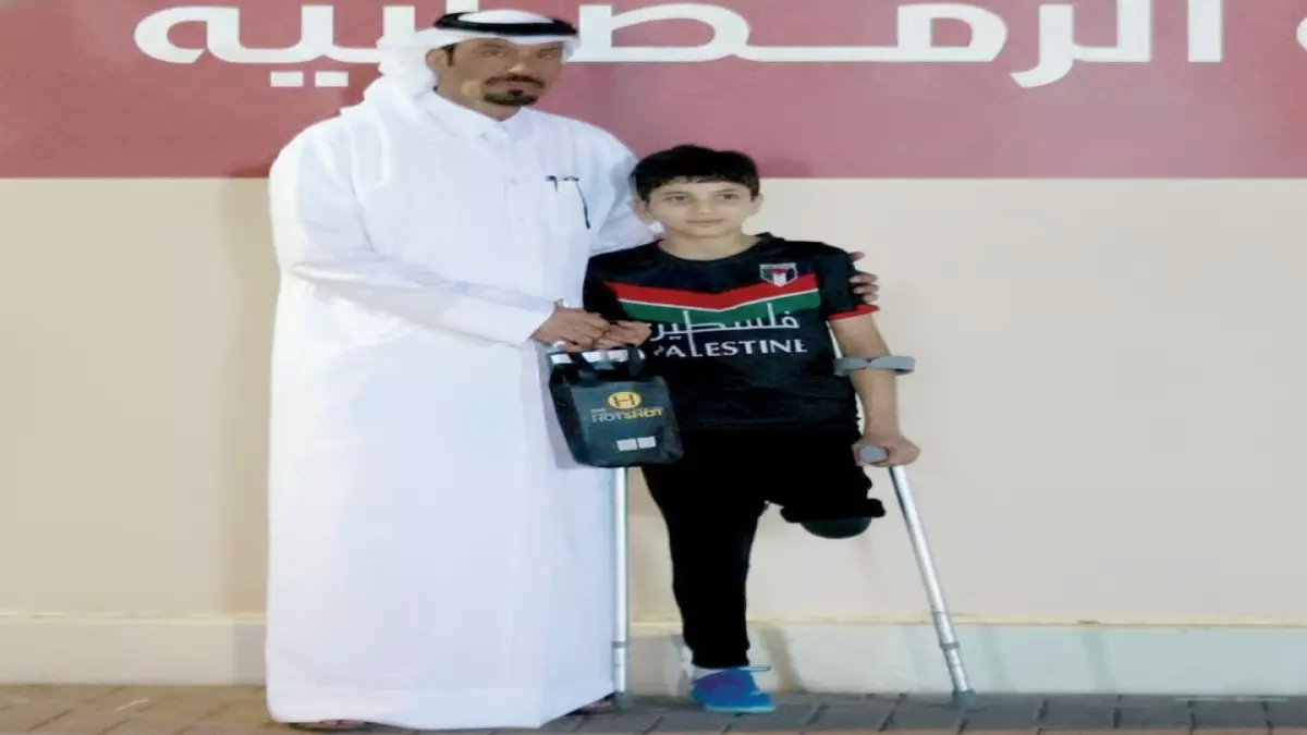 عاجل: لفتة إنسانية مؤثرة تشعل بطولة الثمامة الرمضانية... تكريم خاص لجريح غزة يخطف الأضواء!