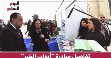 مبادرة أبواب الخير تنطلق بـ4 ملايين وجبة و3 ملايين كرتونة.. إنفوجراف