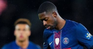 غياب ديمبلي عن مباراة بي اس جي ضد موناكو