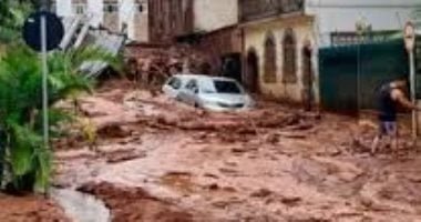 ارتفاع ضحايا فيضانات البرازيل إلى 46 شخصا و21 مفقودا.. فيديو