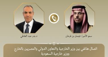 وزير الخارجية ونظيره السعودي يشيدان بعمق الروابط الأخوية بين مصر والسعودية