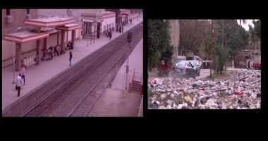 وزارة النقل تناشد المواطنين التوقف عن إلقاء المخلفات بحرم السكك الحديدية