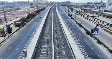 تسارع معدلات تنفيذ المرحلة الثالثة من مشروع القطار الكهربائي الخفيف LRT