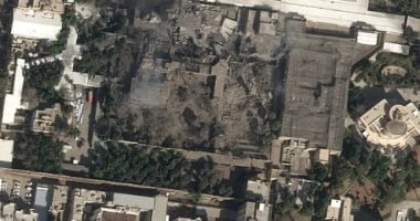 صورة تظهر تدمير مقر إقامة مرشد إيران على خامنئي فى قصف إسرائيلى على طهران