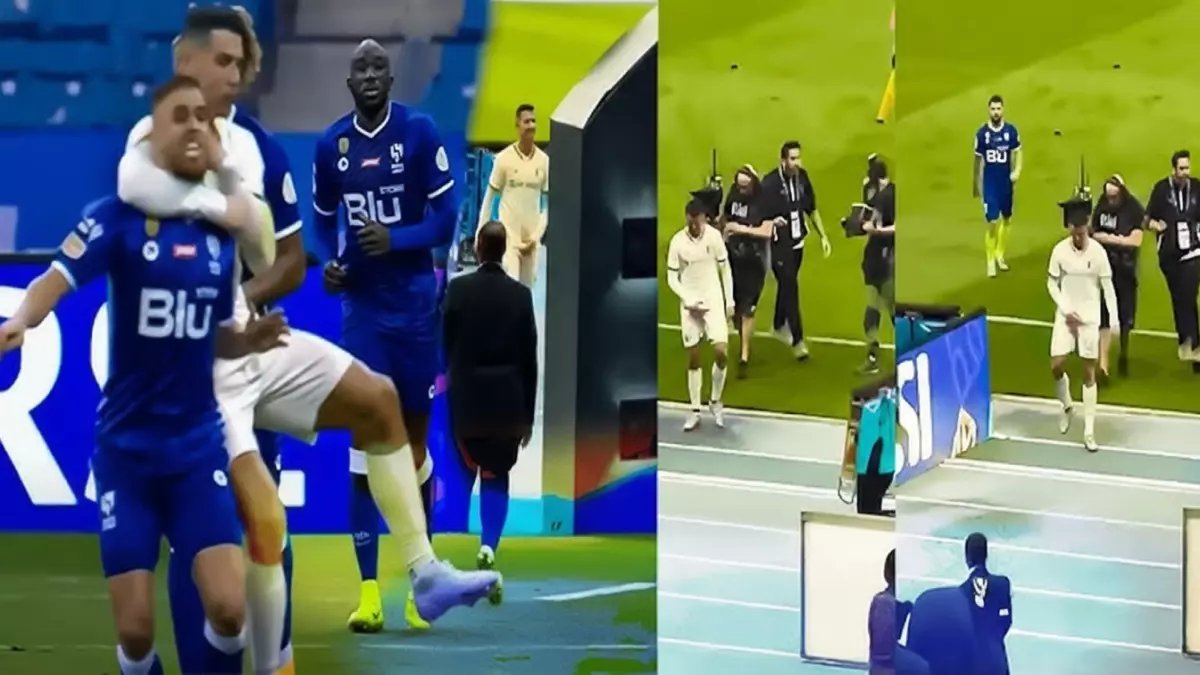 عاجل: رونالدو يفجر جنون الهلاليين بحركة كرة سلة غامضة.. هل كانت رسالة ساخرة لنيفيز أم تحدي للجماهير؟