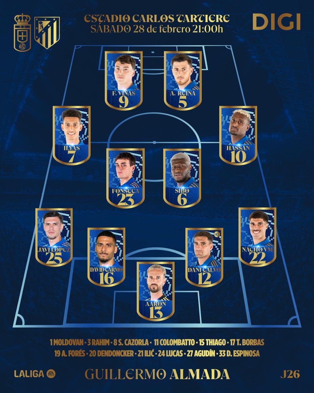 تشكيل أوفييدو تشكيل أوفييدو