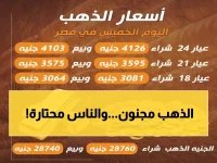  الذهب يحطم الأرقام القياسية في مصر... عيار 24 يقفز لـ 7897 جنيه - هل تشتري الآن أم تنتظر؟