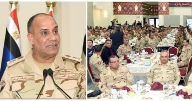 الفريق أشرف سالم زاهر يتفقد الجاهزية القتالية للمنطقة المركزية العسكرية