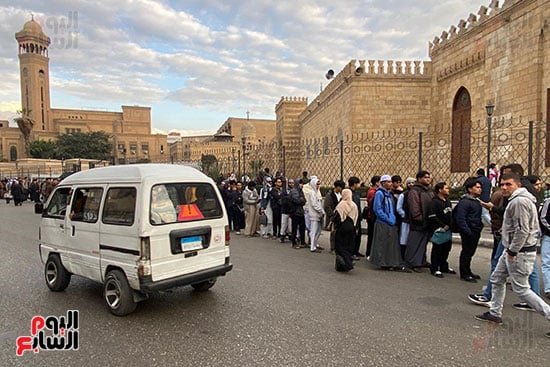 مائدةَ الإفطار بصحن الجامع الأزهر (8)