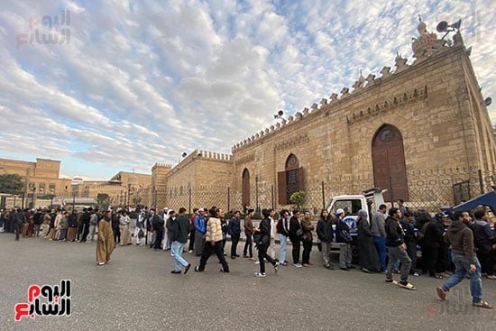 مائدةَ الإفطار بصحن الجامع الأزهر (11)