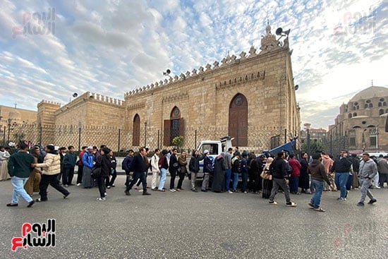 مائدةَ الإفطار بصحن الجامع الأزهر (4)